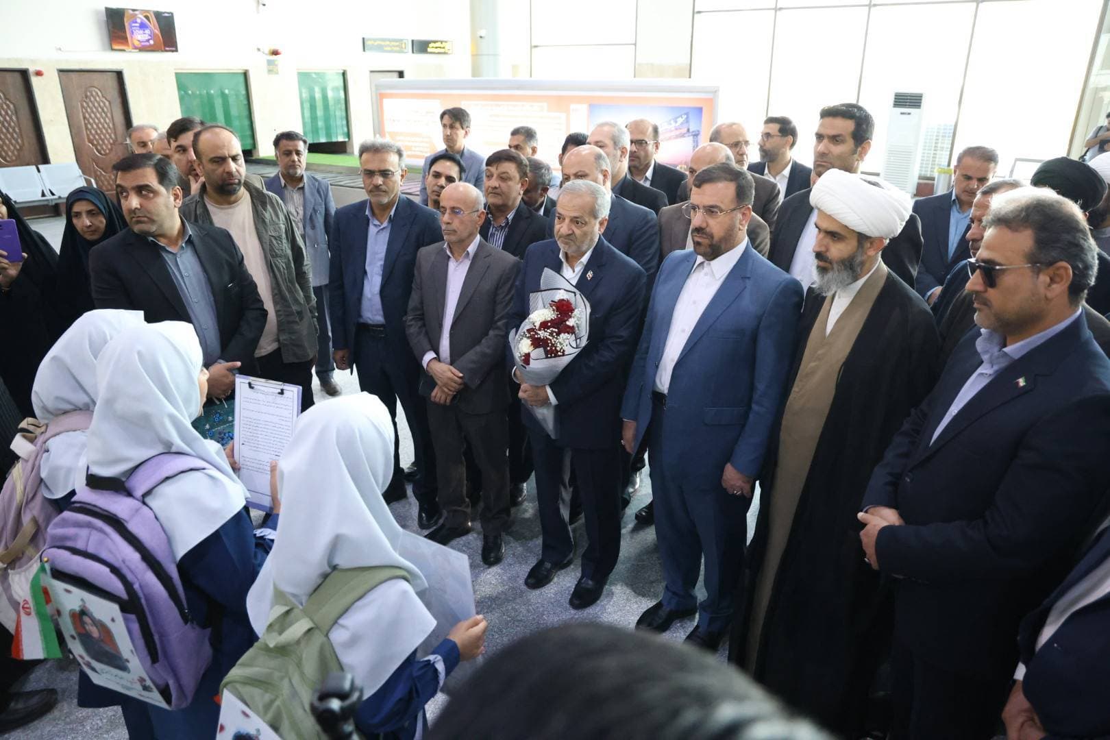 سفر استاندار فارس و وزیر آموزش و پرورش به شهرستان لامرد